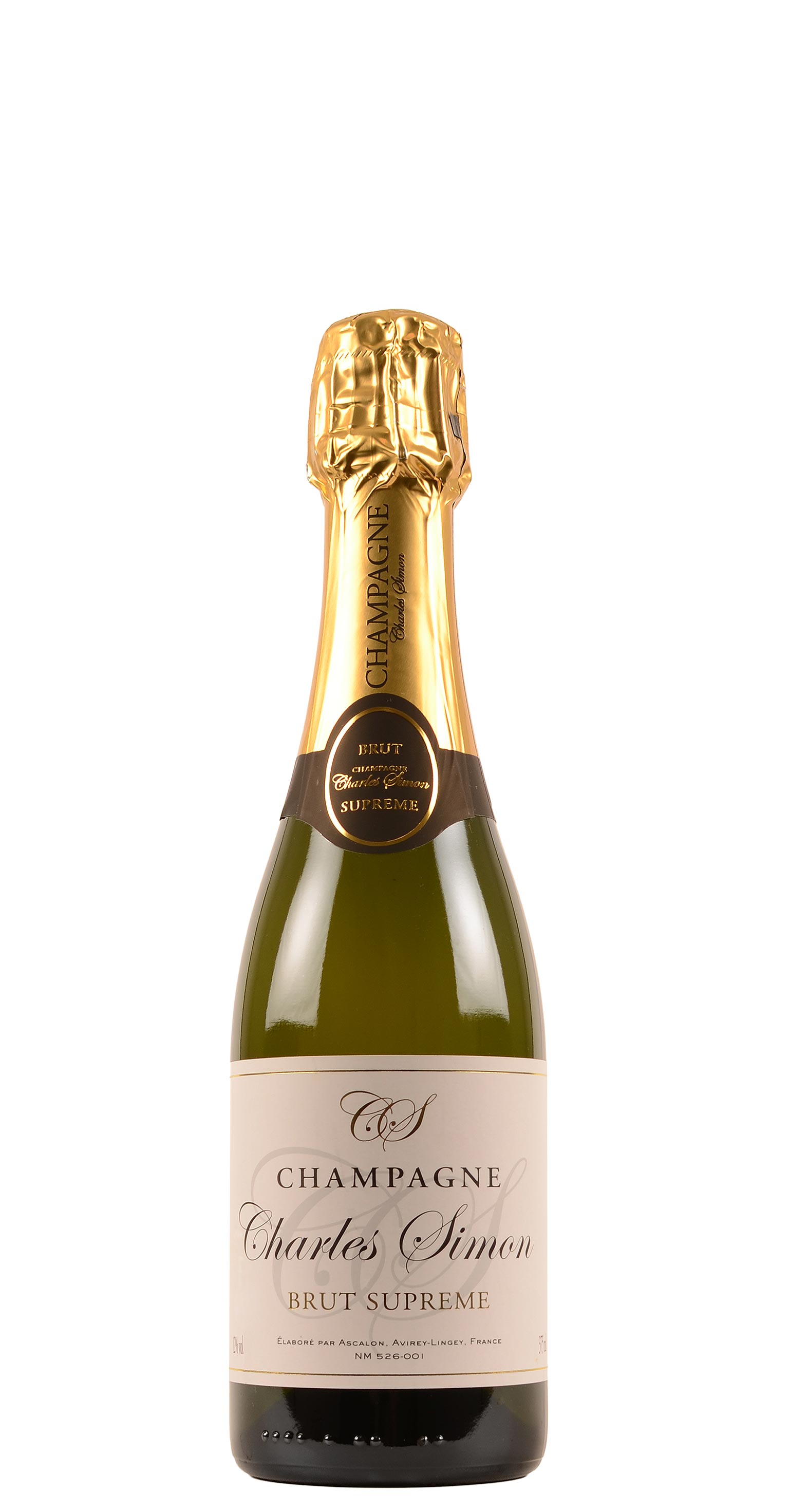 Begraafplaats Koel veer Champagne Charles Simon - (0,375) Brut Suprême - 0,375 Ltr. - Blanc | Het  Wijnhuis Smaakshop NL