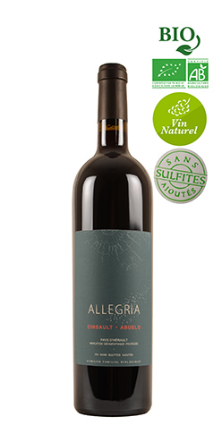 afbeelding van Cinsault Abuelo - Agriculture Biologique - Sans Sulfite