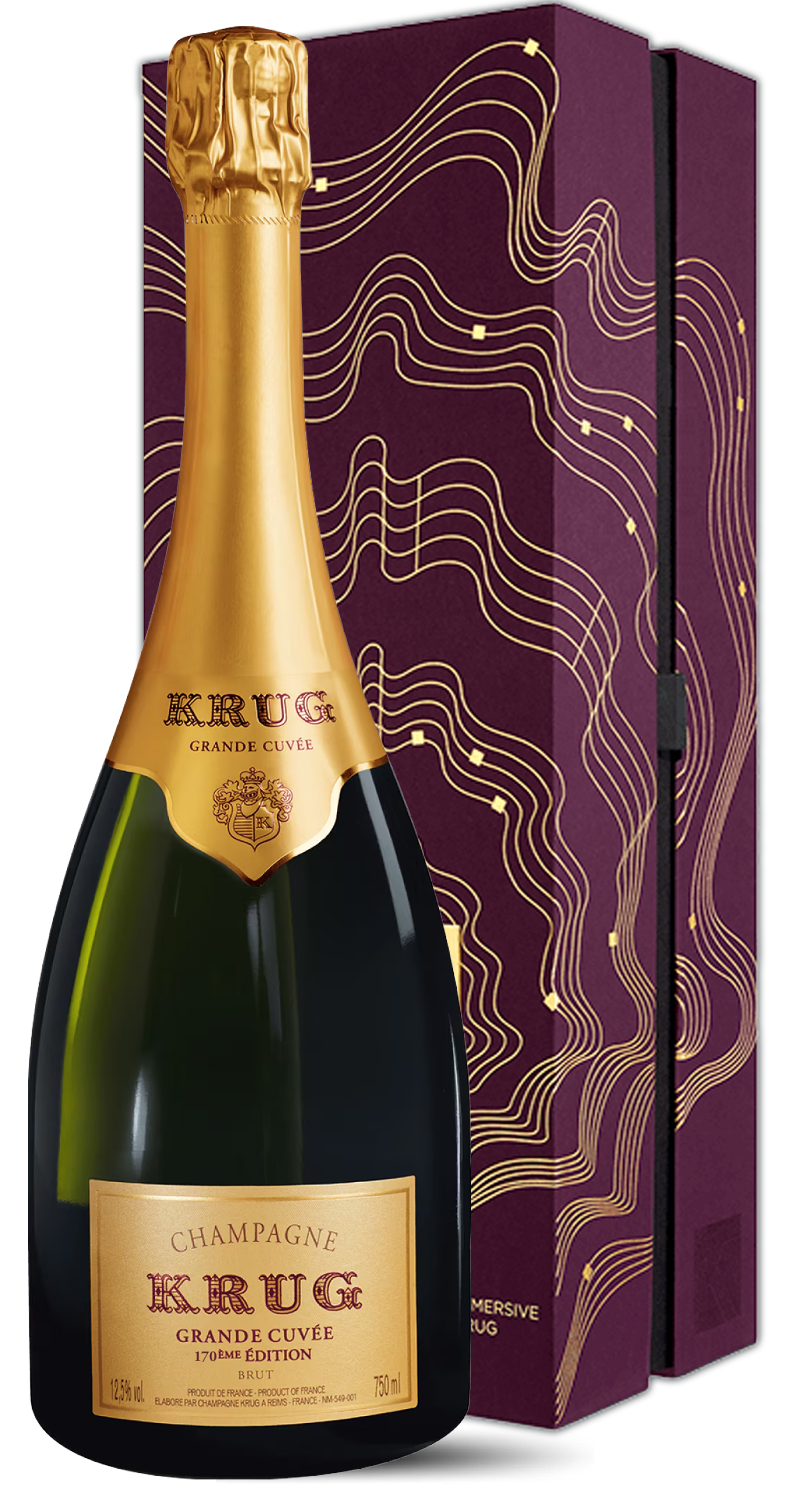 afbeelding van Grande Cuvée 170ème édition Gift Box MAGNUM