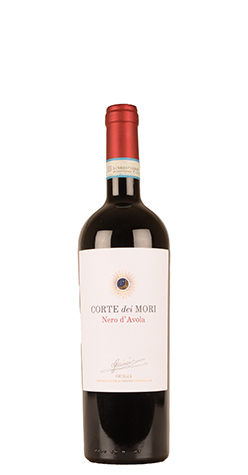 afbeelding van 2019 - Corte dei Mori - Marsala and Agrigento - Nero d'Avola - 0.75 Ltr. - Rosso
