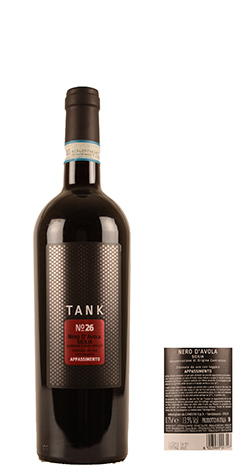 afbeelding van 2020 - Selezione Tank - Appassimento - Nero d'Avola Sicilia n.26 - 0.75 Ltr. - Rosso
