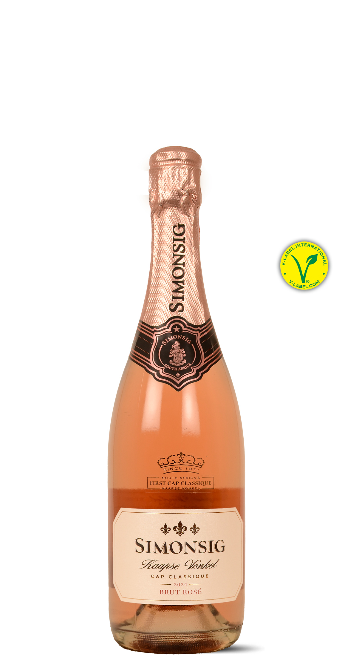 afbeelding van Kaapse Vonkel Brut Rosé