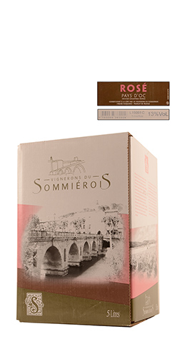 afbeelding van ROSE BAG10 IN BOX - Vin de Pays d'Oc