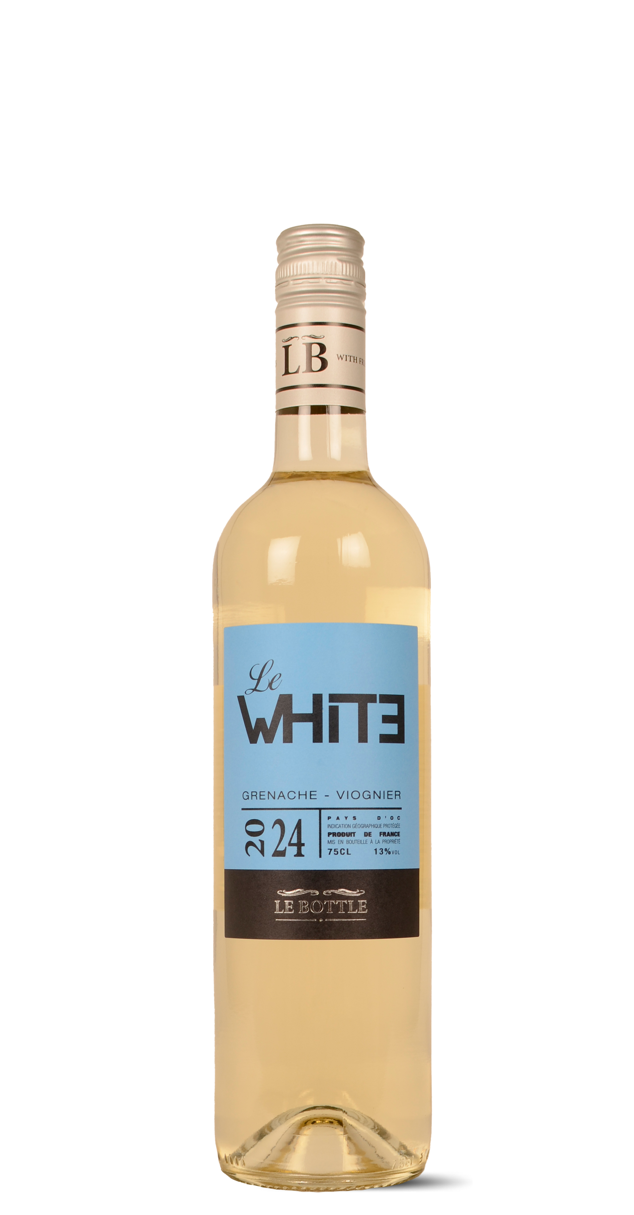 afbeelding van LE WHITE - Vin de Pays d'Oc