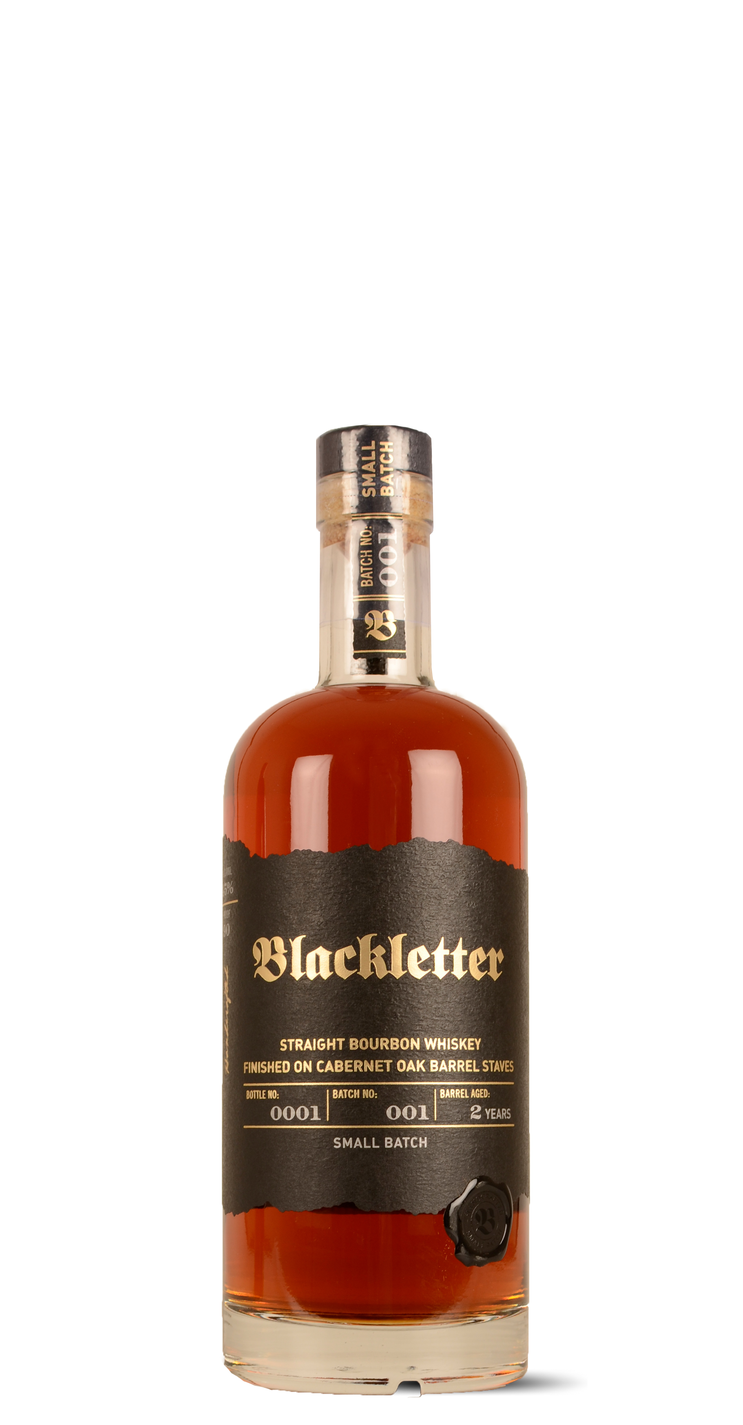 afbeelding van Straight Bourbon Whiskey Aged 2 years in New Oak Barrels