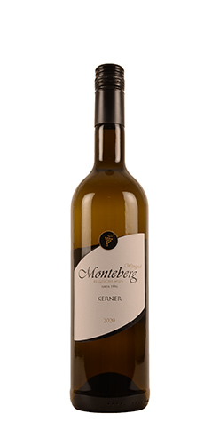 afbeelding van 2020 - Wijnoed Monteberg - Kerner - 0,75 Ltr. - Wit